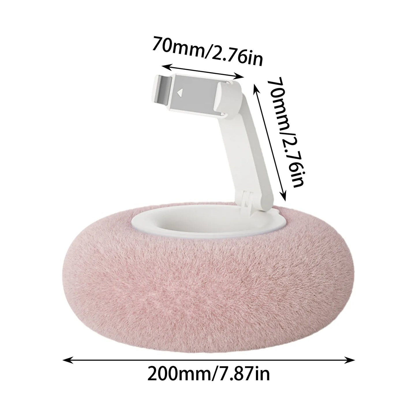 Cute Plush Phone Holder