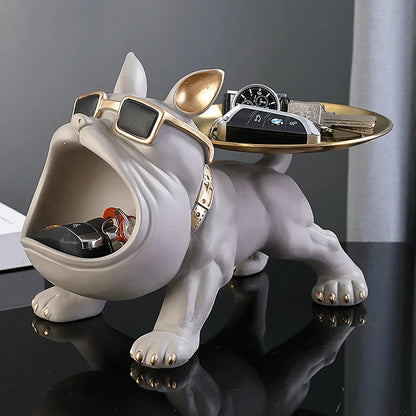 Bulldog Statue