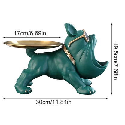 Bulldog Statue